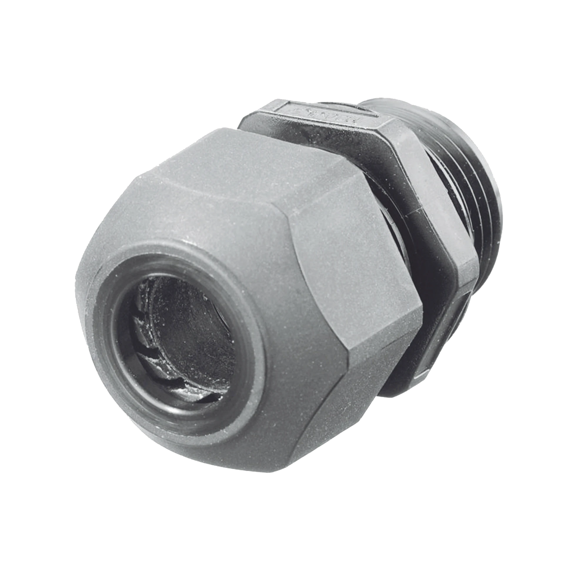 CONECTOR DE CABLE, ESTILO EUROPEO, .17-.45 , 1/2, GRIS.-Tuberia Metalica-HUBBELL-Bsai Seguridad & Controles