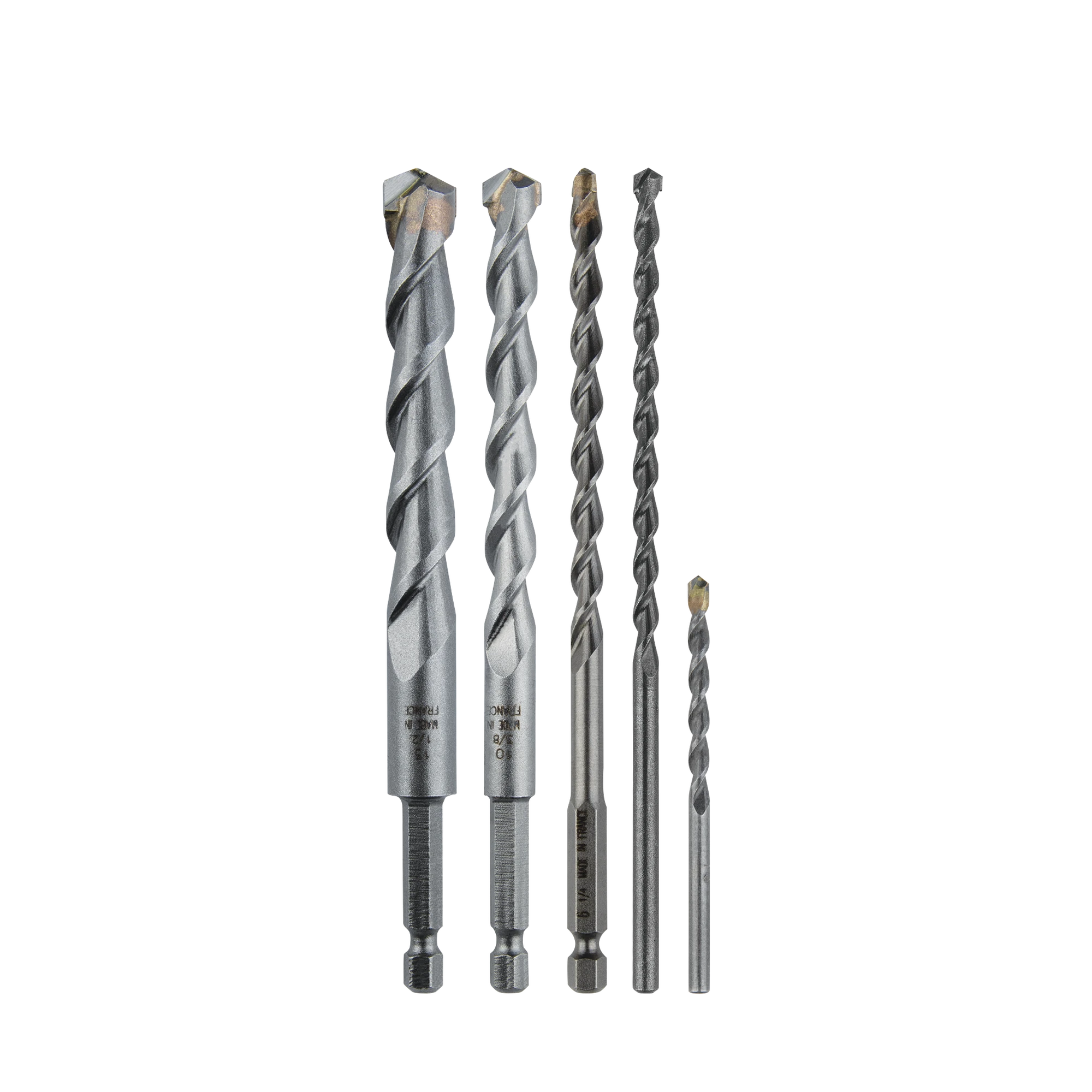 JUEGO DE 5 BROCAS MULTIPROPÓSITO DE 5/32"-3/16"-1/4"-3/8"-1/2"-Herramientas-MAKITA-Bsai Seguridad & Controles