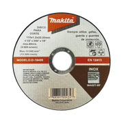 DISCO DE CORTE DE 7/8" DE ACERO INOXIDABLE, DIÁMETRO DE 4-1/2"-Herramientas-MAKITA-Bsai Seguridad & Controles