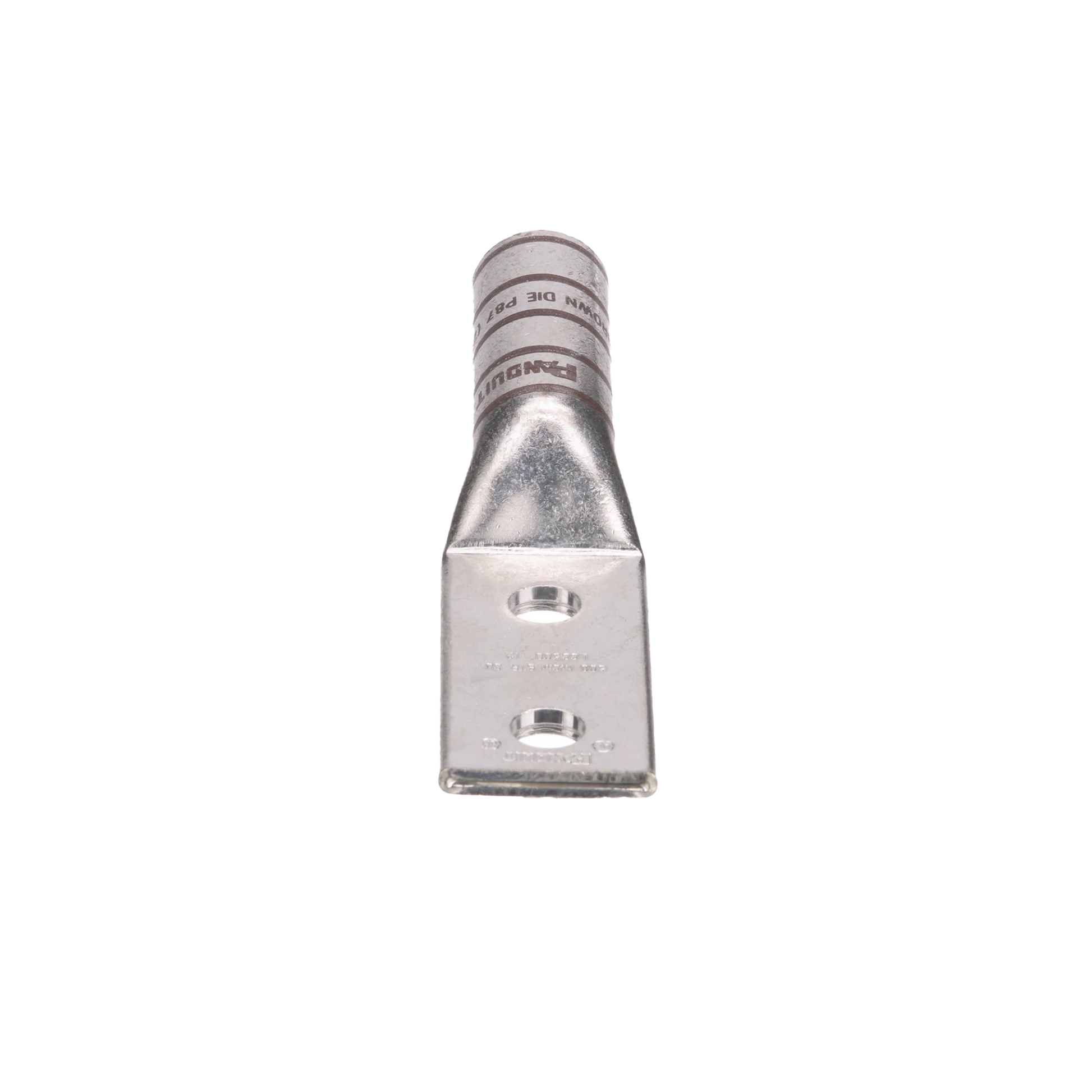 TERMINAL DE COMPRESIÓN BARRIL, 2 ORIFICIOS 1/2", PARA CABLE 500 KCMIL, ESPACIO ENTRE ORIFICIOS 1.75"-Calidad de la Energía-PANDUIT-Bsai Seguridad & Controles