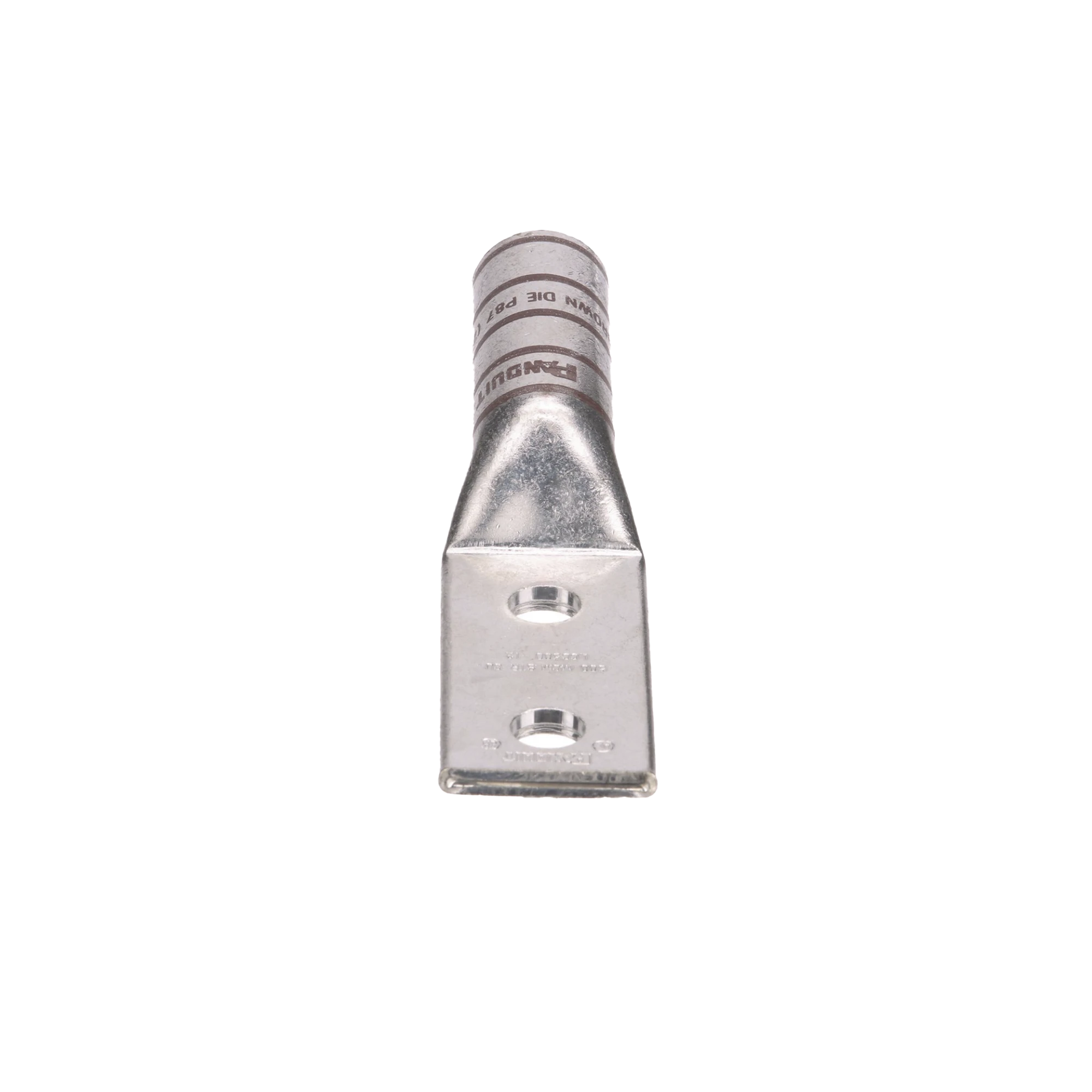 TERMINAL DE COMPRESIÓN BARRIL, 2 ORIFICIOS 1/2", PARA CABLE 500 KCMIL, ESPACIO ENTRE ORIFICIOS 1.75"-Calidad de la Energía-PANDUIT-Bsai Seguridad & Controles