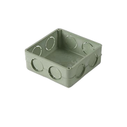 CAJA CUADRADA DE 1/2" PARA INSTALACIONES DE PVC CONDUIT PESADO.-Área Eléctrica-AMANCO-WAVIN-Bsai Seguridad & Controles