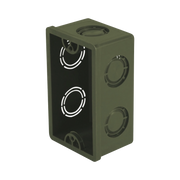 CAJA CHALUPA DE 1/2" PARA INSTALACIONES DE PVC CONDUIT PESADO.-Área Eléctrica-AMANCO-WAVIN-Bsai Seguridad & Controles