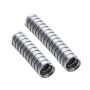 TUBO FLEXIBLE DE 1 1/2" (38 MM) EN ACERO GALVANIZADO. ROLLO CON 30 M.-Canalización-ANCLO-Bsai Seguridad & Controles