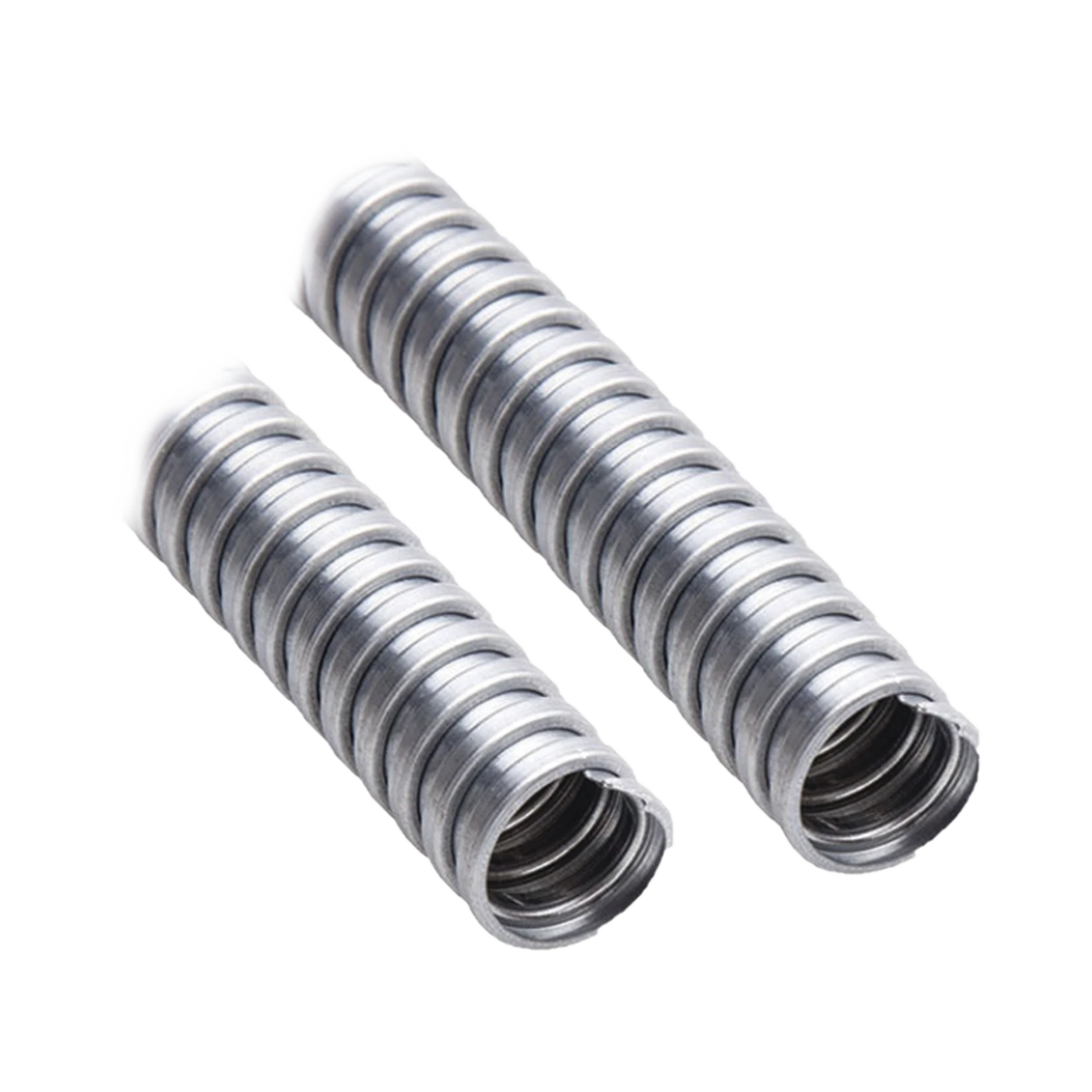 TUBO FLEXIBLE DE 1 1/2" (38 MM) EN ACERO GALVANIZADO. ROLLO CON 30 M.-Canalización-ANCLO-Bsai Seguridad & Controles