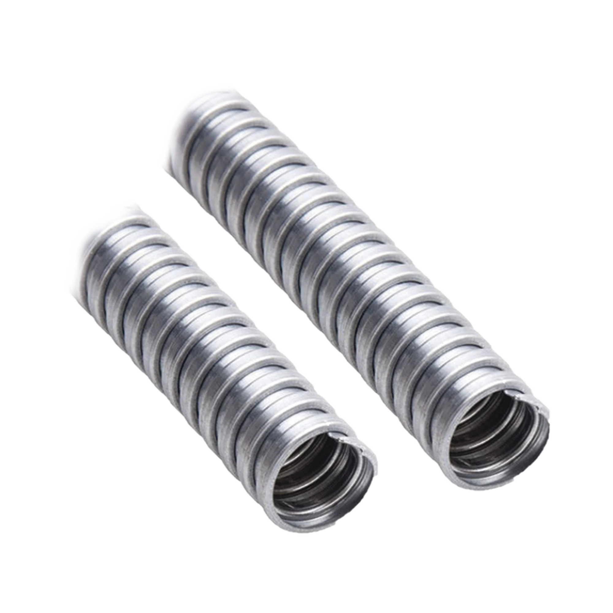 TUBO FLEXIBLE DE 1 1/2" (38 MM) EN ACERO GALVANIZADO. ROLLO CON 30 M.-Canalización-ANCLO-Bsai Seguridad & Controles