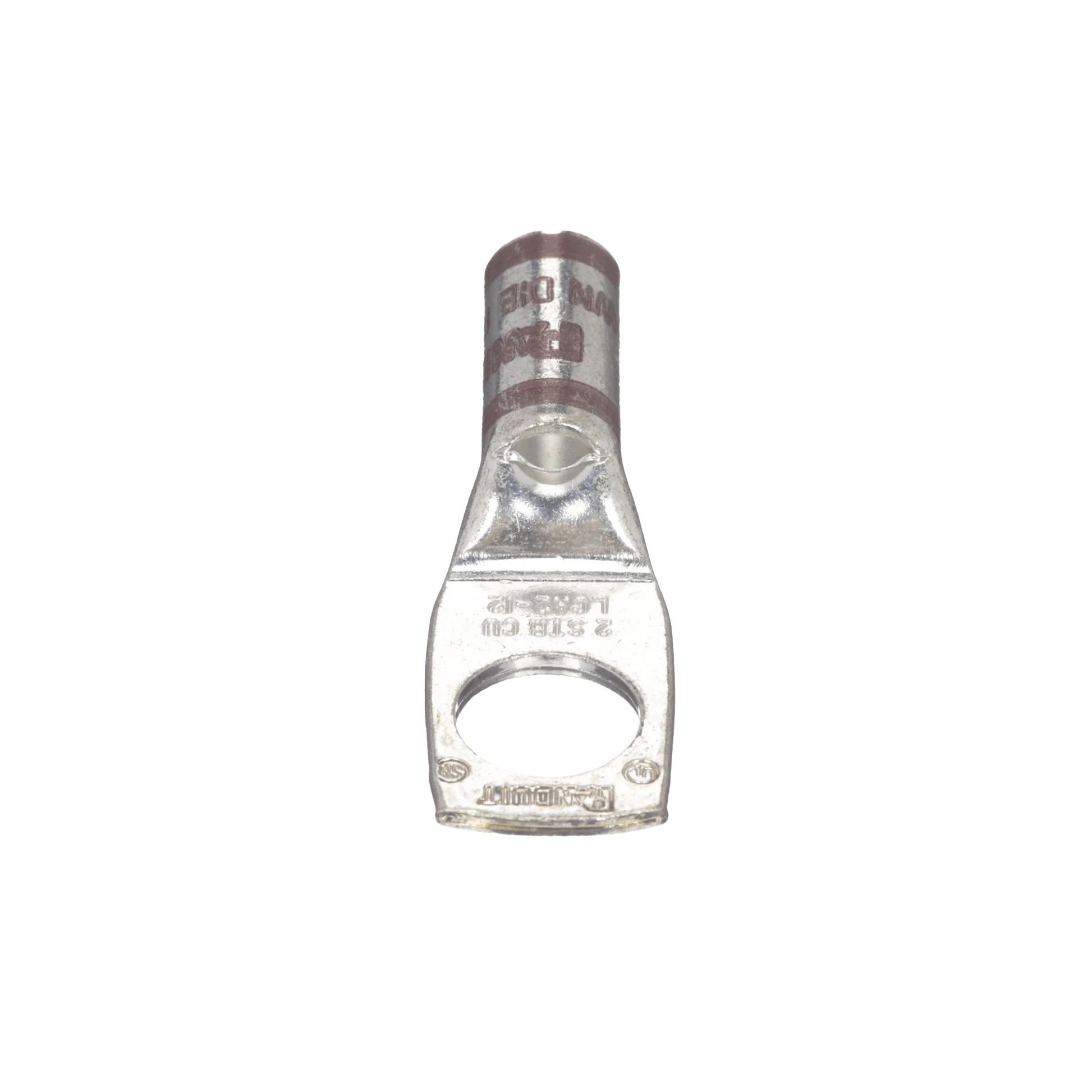 CONECTOR DE COMPRESIÓN 66.36 KCMIL PARA CABLE 2 AWG, CON ORIFICIO DE 1/2". PAQUETE 25 PIEZAS-Racks y Gabinetes-PANDUIT-Bsai Seguridad & Controles