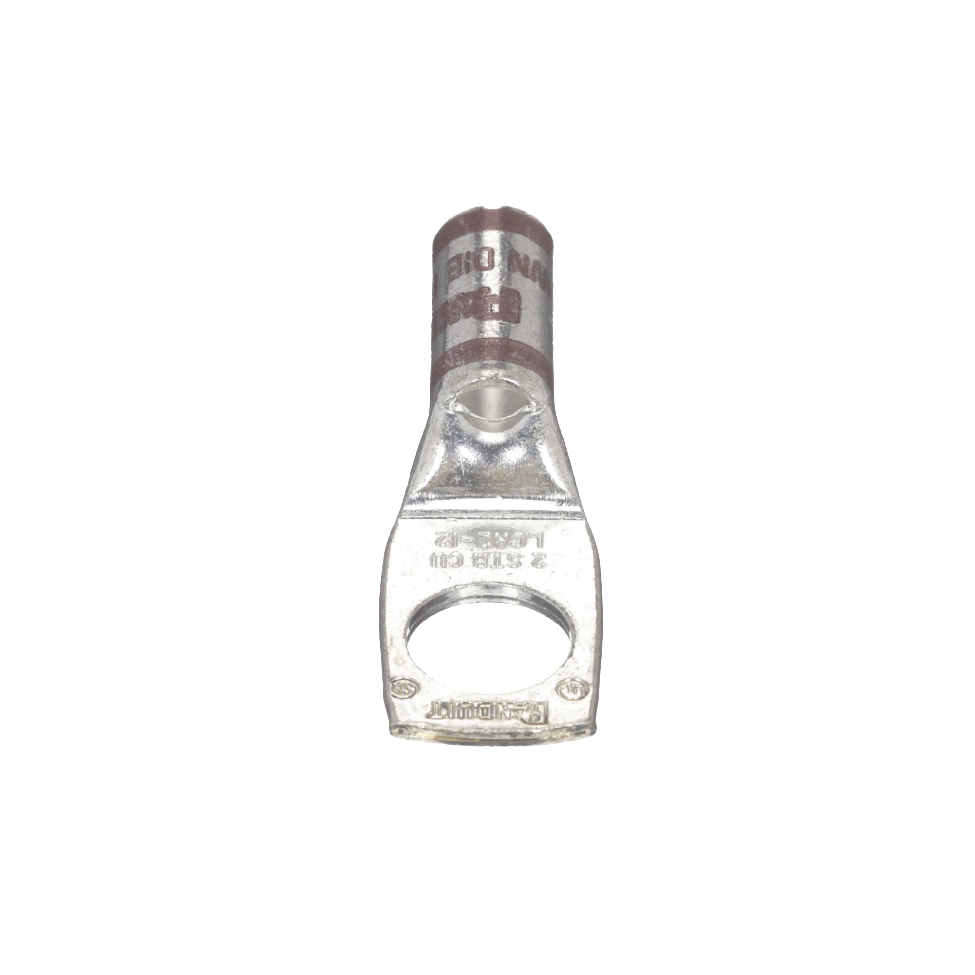 CONECTOR DE COMPRESIÓN 66.36 KCMIL PARA CABLE 2 AWG, CON ORIFICIO DE 1/2". PAQUETE 25 PIEZAS-Racks y Gabinetes-PANDUIT-Bsai Seguridad & Controles