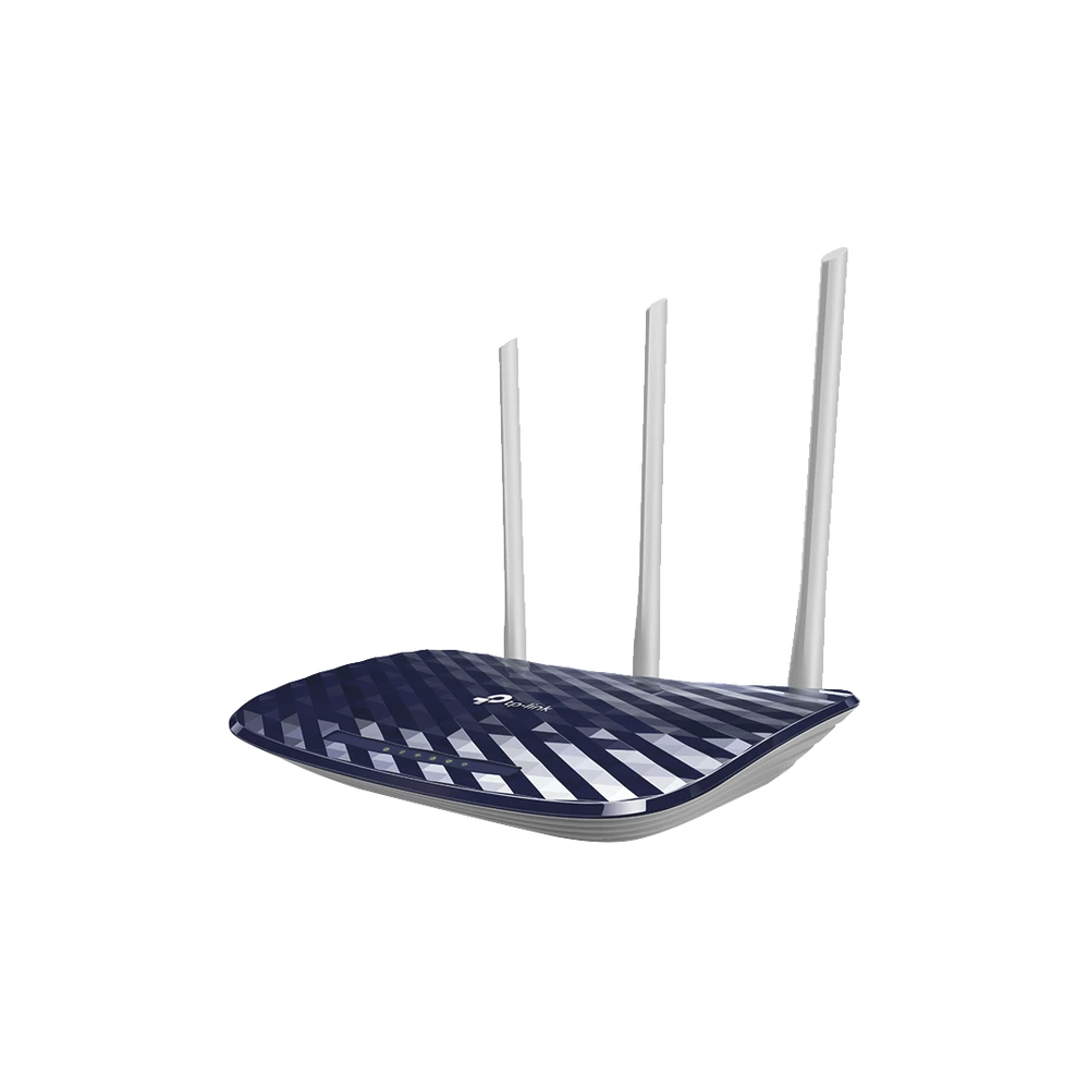 ROUTER INALÁMBRICO / TP-LINK ARCHER C20 AC750 / 4 PUERTOS LAN 10/100 MBPS / 1 PUERTO WAN 10/100 MBPS / DUAL-BAND DE 2.4GHZ Y 5GHZ / 3 ANTENAS OMNIDIRECCIONAL.-Redes WiFi-TP-LINK-Bsai Seguridad & Controles