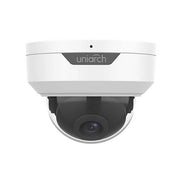 CAMARA ANALOGICA LIGHTHUNTER DOMO INTERIOR / EXTERIOR AHD/TVI/CVI/CVBS UNIARCH UAC-D122-AF28M / 2MP / LENTE FIJO 2.8MM / 12VDC / IP67 / 20M IR / DWDR / METALICA / MENU OSD / MIC INCLUIDO / DEFOG / 3 AXIS-Cámaras HD-UNIARCH BY UNV-Bsai Seguridad & Controles