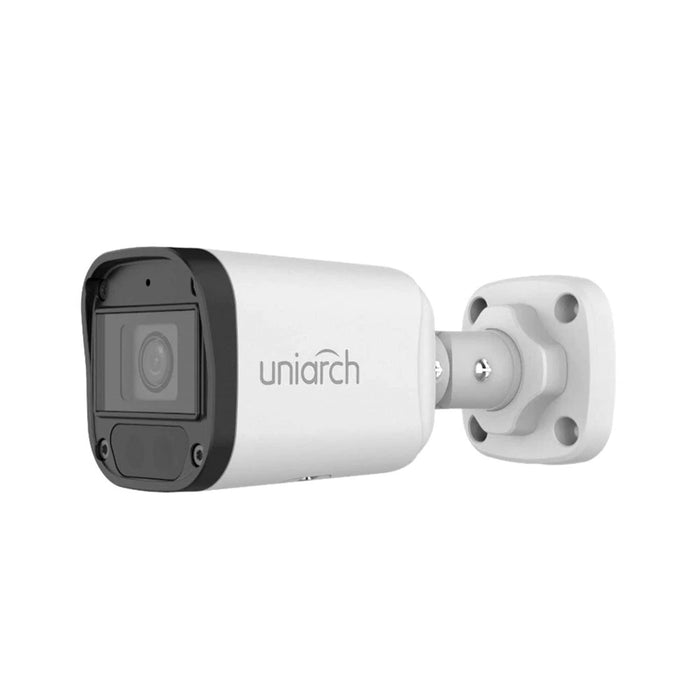 CAMARA IP BULLET IPC-B124-APF28K UNIARCH BY UNV 4MP / ULTRA265 / LENTE 2.8MM / IP67 / DWDR / MIC INCLUIDO / SLOT MICROSD HASTA 128GB / DIGITAL DEFOG / 30 MTS IR / POE + 12VDC / ROI / 3 AXIS-C&aacute;maras IP-UNIARCH BY UNV-IPC-B124-APF28K-Bsai Seguridad & Controles