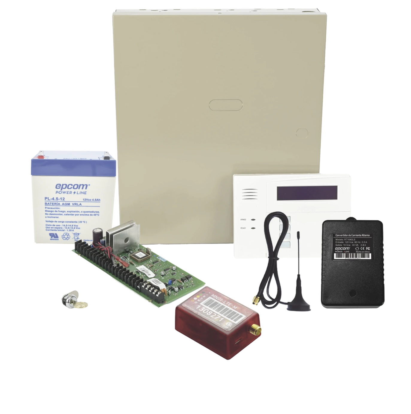 (3 AÑOS 4GLTEM/5G ILIMITADO INCLUIDO) KIT VISTA48LA CON COMUNICADOR 4GLTEM/5G MN01, TECLADO, GABINETE, BATERÍA Y TRANSFORMADOR-Paneles de Alarma-HONEYWELL HOME RESIDEO-Bsai Seguridad & Controles