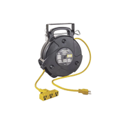 CARRETE DE CABLE COMERCIAL (12/3 RUDO), PARA 125 V CA, 12.2 M DE LONGITUD CON SALIDA TRIPLE DE 15 A.-Herramientas-HUBBELL-Bsai Seguridad & Controles