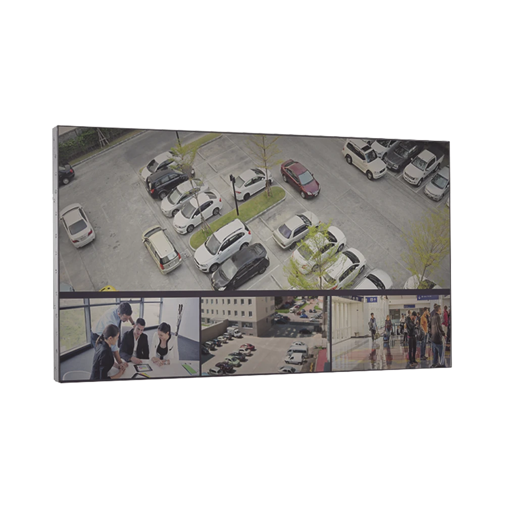 PANTALLA LCD 55" PARA VIDEOWALL / ENTRADA HDMI - VGA - DVI - DP / MONITOR ROBUSTO / 3.5 MM GAP-Monitores Pantallas y Mobiliario-HIKVISION-Bsai Seguridad & Controles
