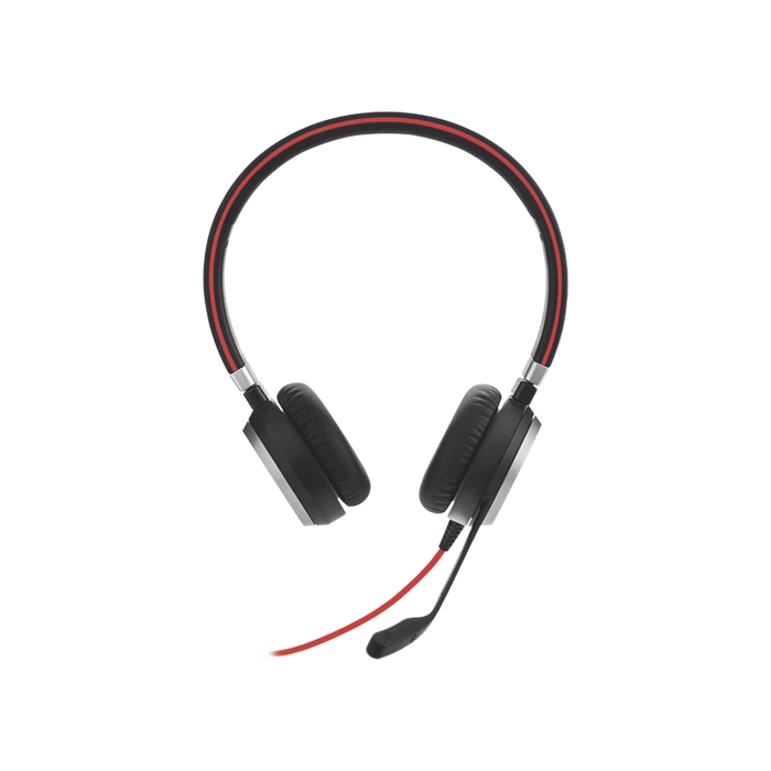 JABRA EVOLVE 40 DUO CON CONEXIÓN USB / 3.5 MM, INDICADOR DE OCUPADO Y CANCELACIÓN DE RUIDO PASIVA (6399-823-109)-VoIP y Telefonía IP-JABRA-Bsai Seguridad & Controles