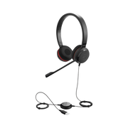 JABRA EVOLVE 30 DUO CON CONEXIÓN USB / 3.5MM, MICRÓFONO CON CANCELACIÓN DE RUIDO Y CONTROLADOR EN EL CABLE CON BOTONES E INDICADORES LED (5399-829-309)-VoIP y Telefonía IP-JABRA-Bsai Seguridad & Controles