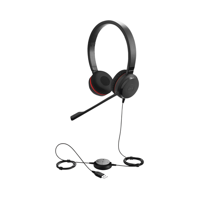 JABRA EVOLVE 30 DUO CON CONEXIÓN USB / 3.5MM, MICRÓFONO CON CANCELACIÓN DE RUIDO Y CONTROLADOR EN EL CABLE CON BOTONES E INDICADORES LED (5399-829-309)-VoIP y Telefonía IP-JABRA-EVOLVE-30-DUO-UC-Bsai Seguridad & Controles