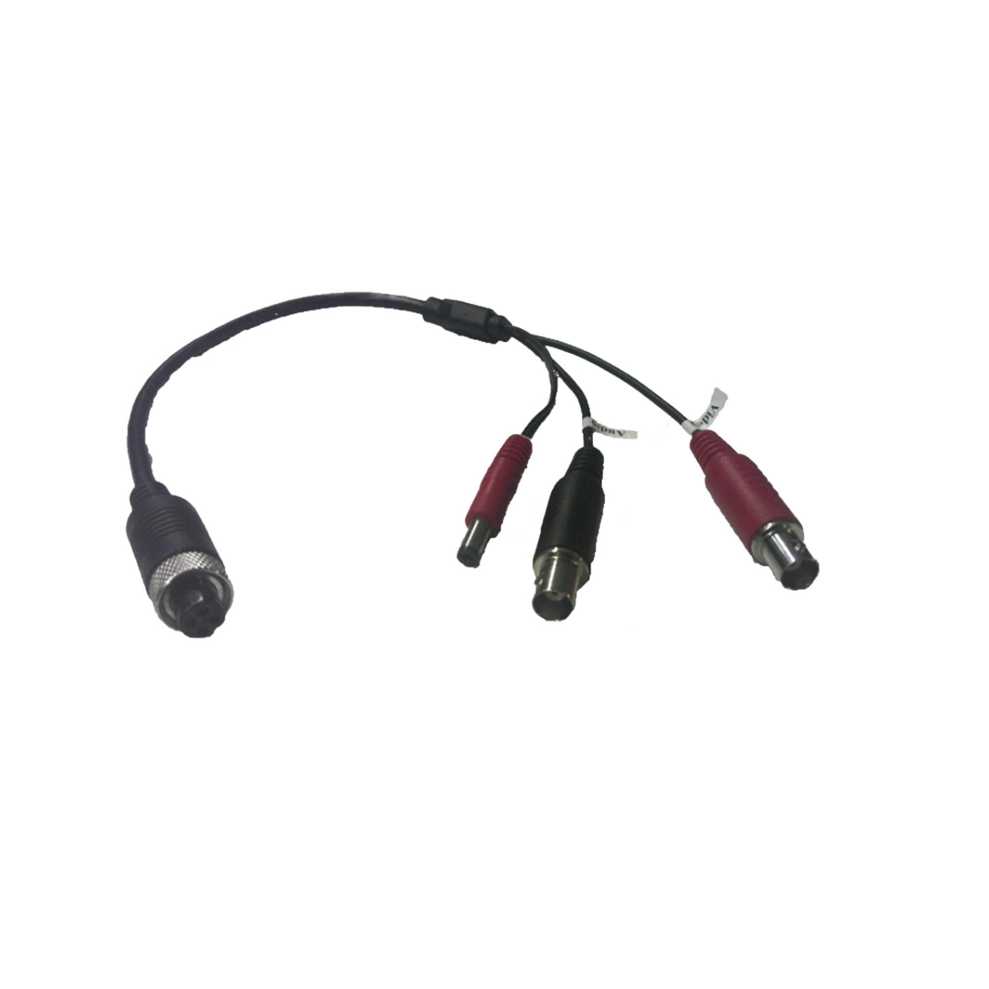 CABLE ADAPTADOR TIPO AVIACIÓN A BNC PARA CÁMARAS EN DVR MÓVIL HIKVISION / 30 CM DE LARGO-Accesorios Videovigilancia-HIKVISION-Bsai Seguridad & Controles