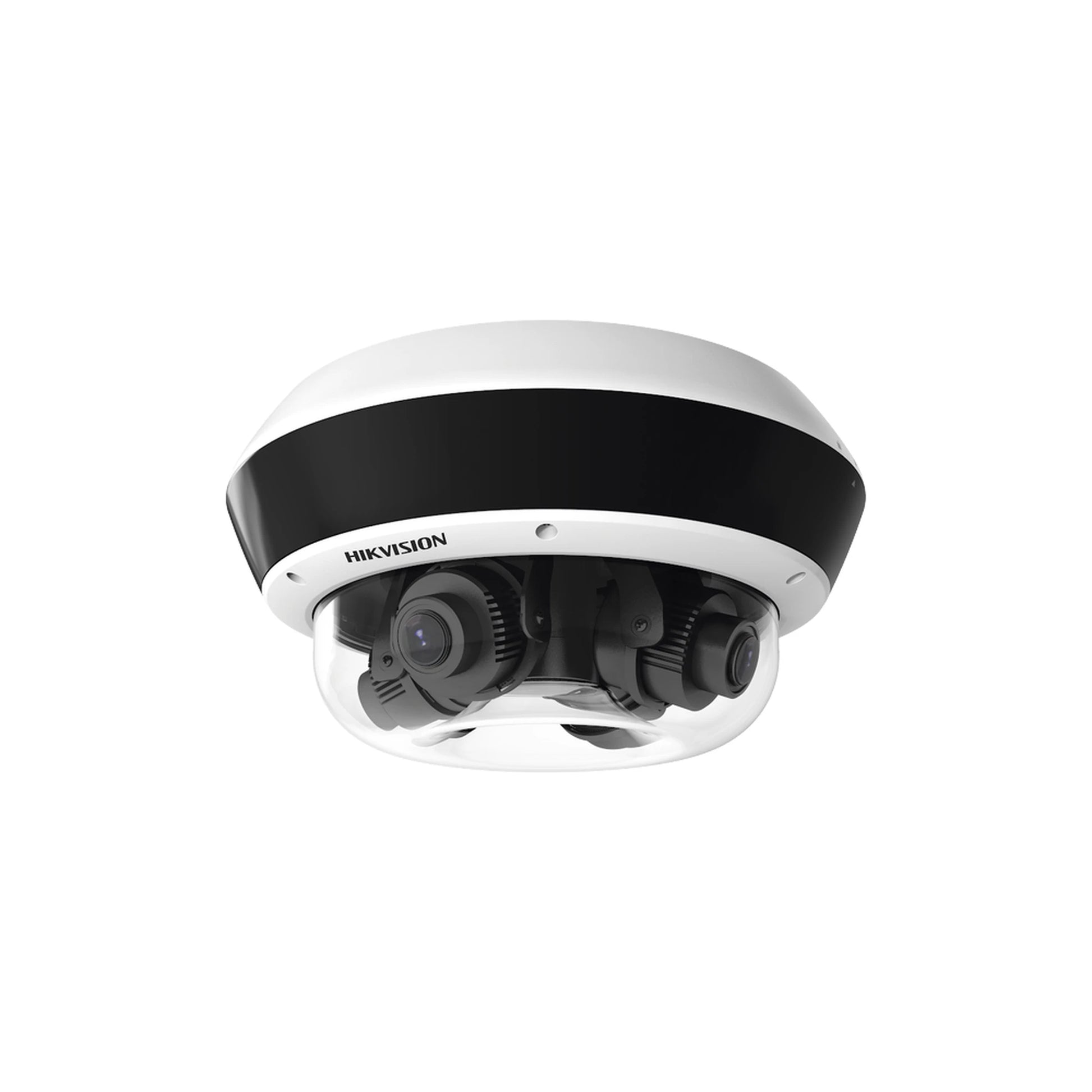 PANOVU SERIES / VISTA PANORÁMICA 360º / 4 LENTES MOT. 2.8 A 12 MM / 20 MEGAPIXEL EN TOTAL / DARKFIGHTER /EXTERIOR IP67 / IK10 / HI-POE / WDR / 30 MTS IR-Cámaras IP-HIKVISION-Bsai Seguridad & Controles