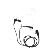 MICRÓFONO - AUDÍFONO DE SOLAPA CON TUBO ACÚSTICO TRANSPARENTE PARA ICOM IC-F11/ 14/ 3021/ 3013/ 3103/ 3003-Accesorios para ICOM-TXPRO-Bsai Seguridad & Controles