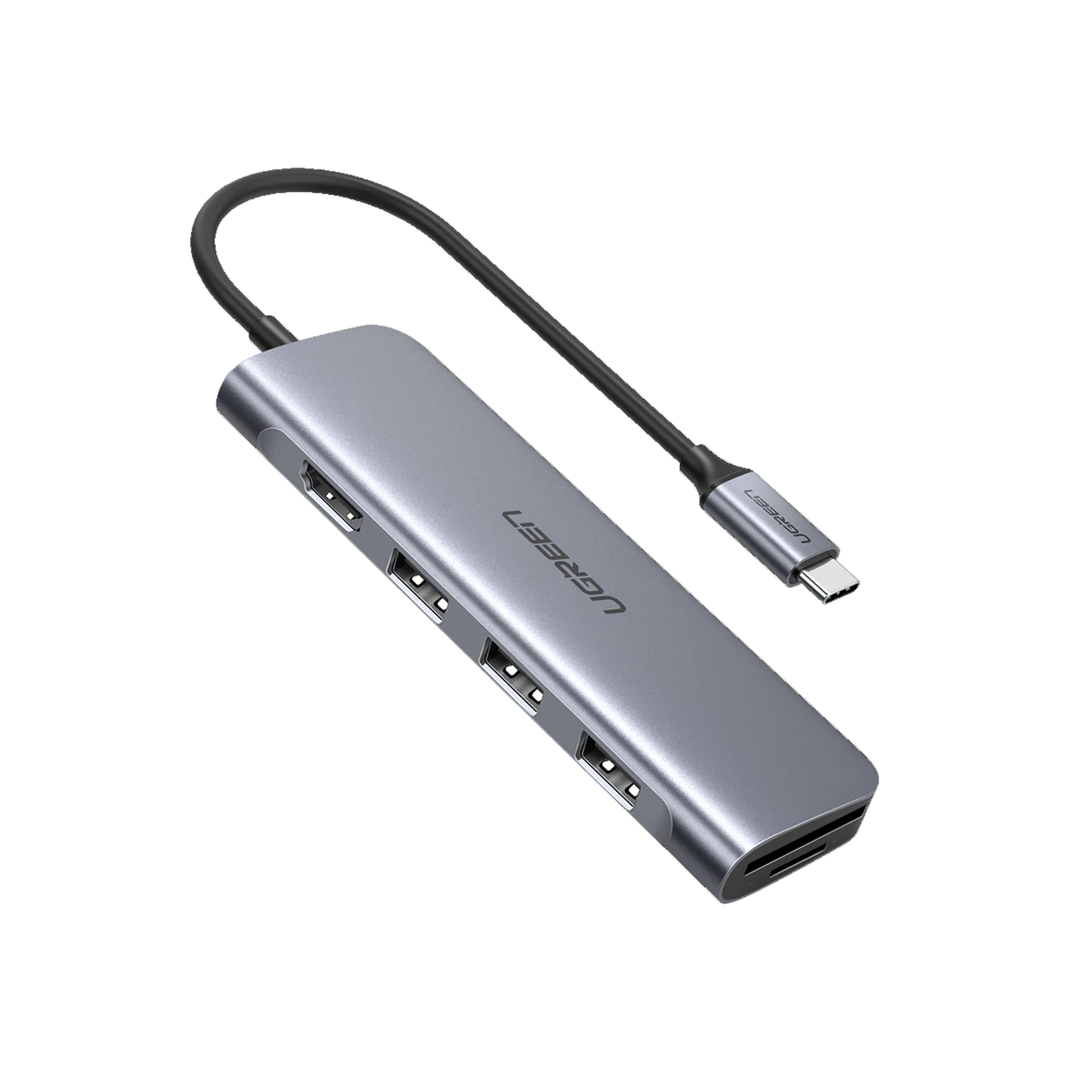 ADAPTADOR USB-C 6 EN 1 CON HDMI 4K/30HZ-Megafonia y Audioevacuacion-UGREEN-Bsai Seguridad & Controles