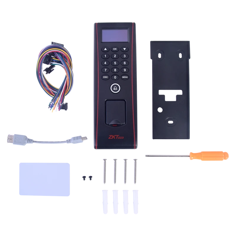 TERMINAL BIOMÉTRICA EXTERIOR / 3,000 HUELLAS / 10,000 TARJETAS / TCP/IP / WIEGAND 26BIT / 30,000 EVENTOS-Controles de Acceso-ZKTECO-Bsai Seguridad & Controles