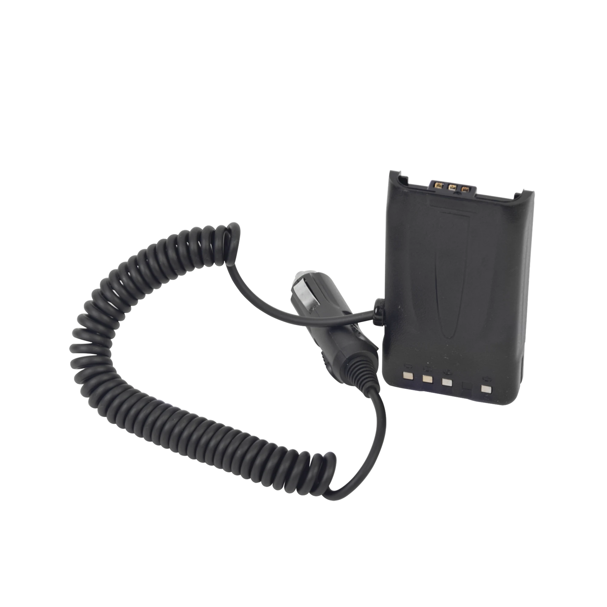 CABLE ADAPTADOR PARA CORRIENTE DE ENCENDEDOR DE CIGARRILLOS VEHICULAR PARA RADIOS KENWOOD NX220/320, TK2140/ 3140/2160/ 3160/ 2360/ 3360/ 2170/ 3170 ALTERNATIVA PARA BATERÍA KNB57-Accesorios para KENWOOD-TXPRO-Bsai Seguridad & Controles