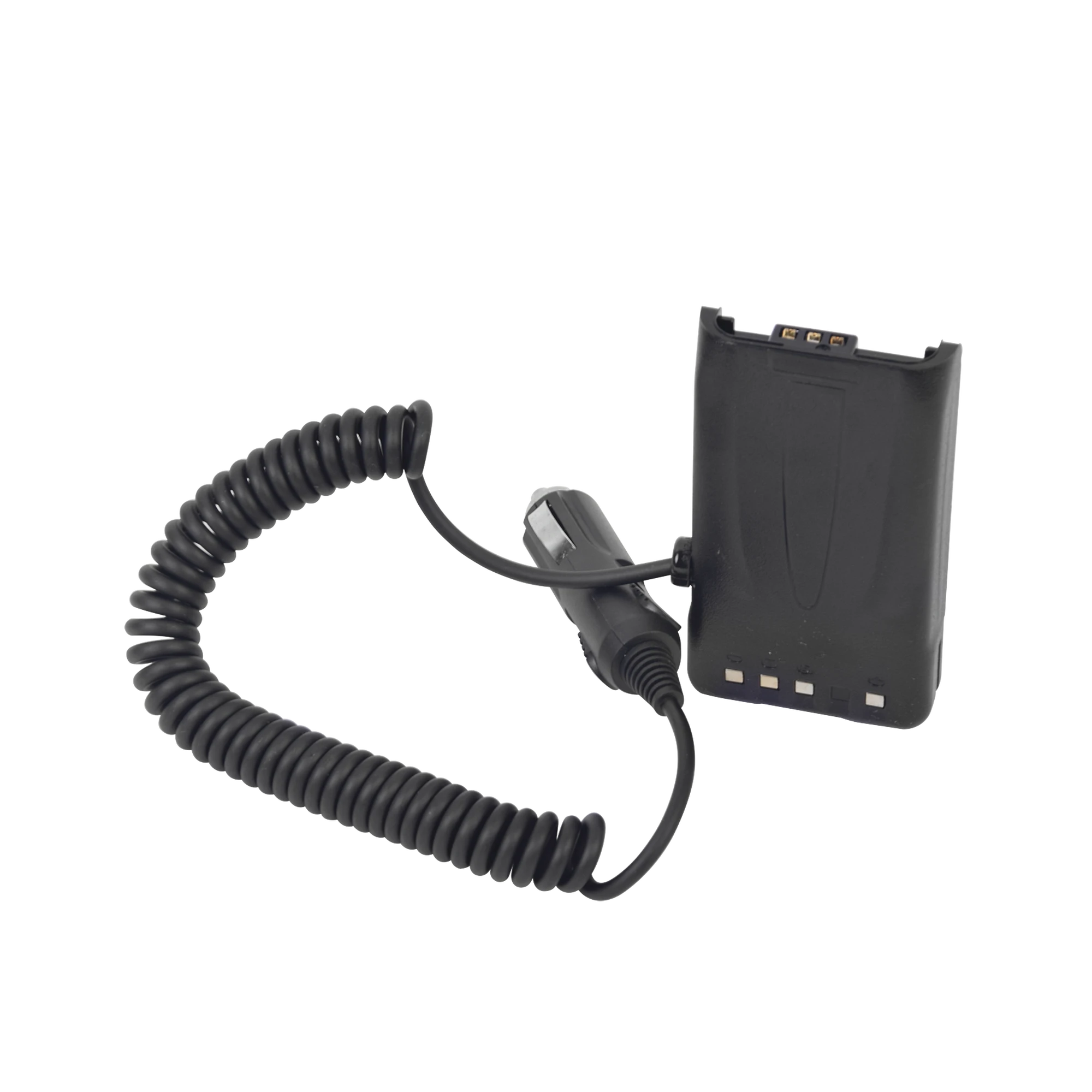 CABLE ADAPTADOR PARA CORRIENTE DE ENCENDEDOR DE CIGARRILLOS VEHICULAR PARA RADIOS KENWOOD NX220/320, TK2140/ 3140/2160/ 3160/ 2360/ 3360/ 2170/ 3170 ALTERNATIVA PARA BATERÍA KNB57-Accesorios para KENWOOD-TXPRO-Bsai Seguridad & Controles
