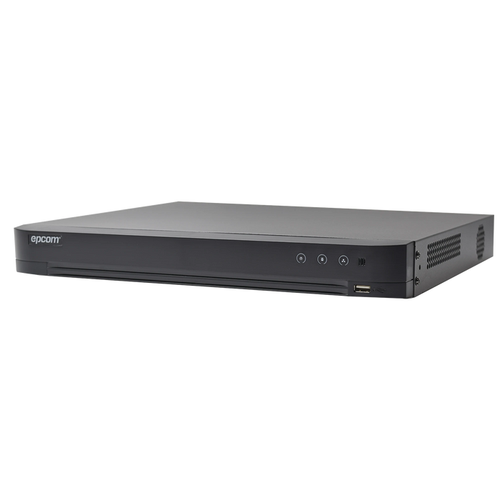 DVR ACUSENSE 4 MEGAPIXEL / 32 CANALES TURBOHD + 8 CANALES IP / 2 BAHÍAS DE DISCO DURO / 32 CANALES DE AUDIO POR COAXITRON-Cámaras-EPCOM-EV-4032TURBO-D-(E)-Bsai Seguridad & Controles