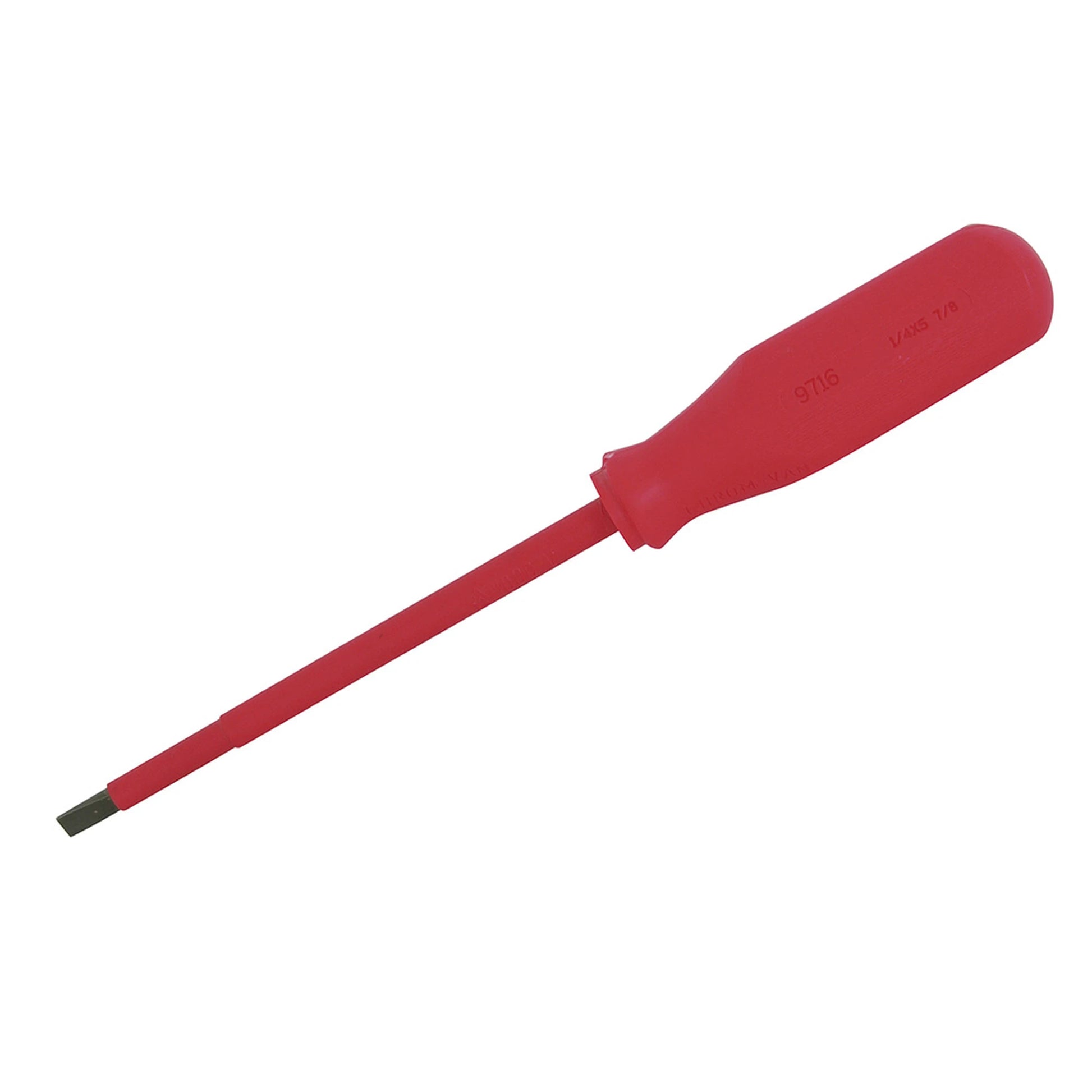DESTORNILLADOR ROJO PARA 1000V PLANO DE 7/32 X 5”-Herramientas-SURTEK-Bsai Seguridad & Controles