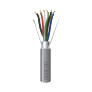 BOBINA DE 305 METROS DE CABLE 6 X 22 AWG / BLINDADO / PLENUM DE COLOR GRIS / APLICACIONES DE AUDIO, SEGURIDAD Y CONTROL-Accesorios-GENESIS-Bsai Seguridad & Controles