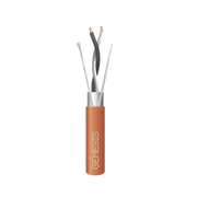 CARRETE DE 305 METROS / CABLE 2 X 18 AWG / COLOR NARANJA / BLINDADO / PLENUM / TRENZADO PARA APLICACIONES DE TRANSMISIÓN DE DATOS A ALTA VELOCIDAD PARA AUTOMATIZACIÓN, EIA-485, BACNET Y OTROS SISTEMAS DE COMUNICACIÓN-Accesorios-GENESIS-Bsai Seguridad & Controles