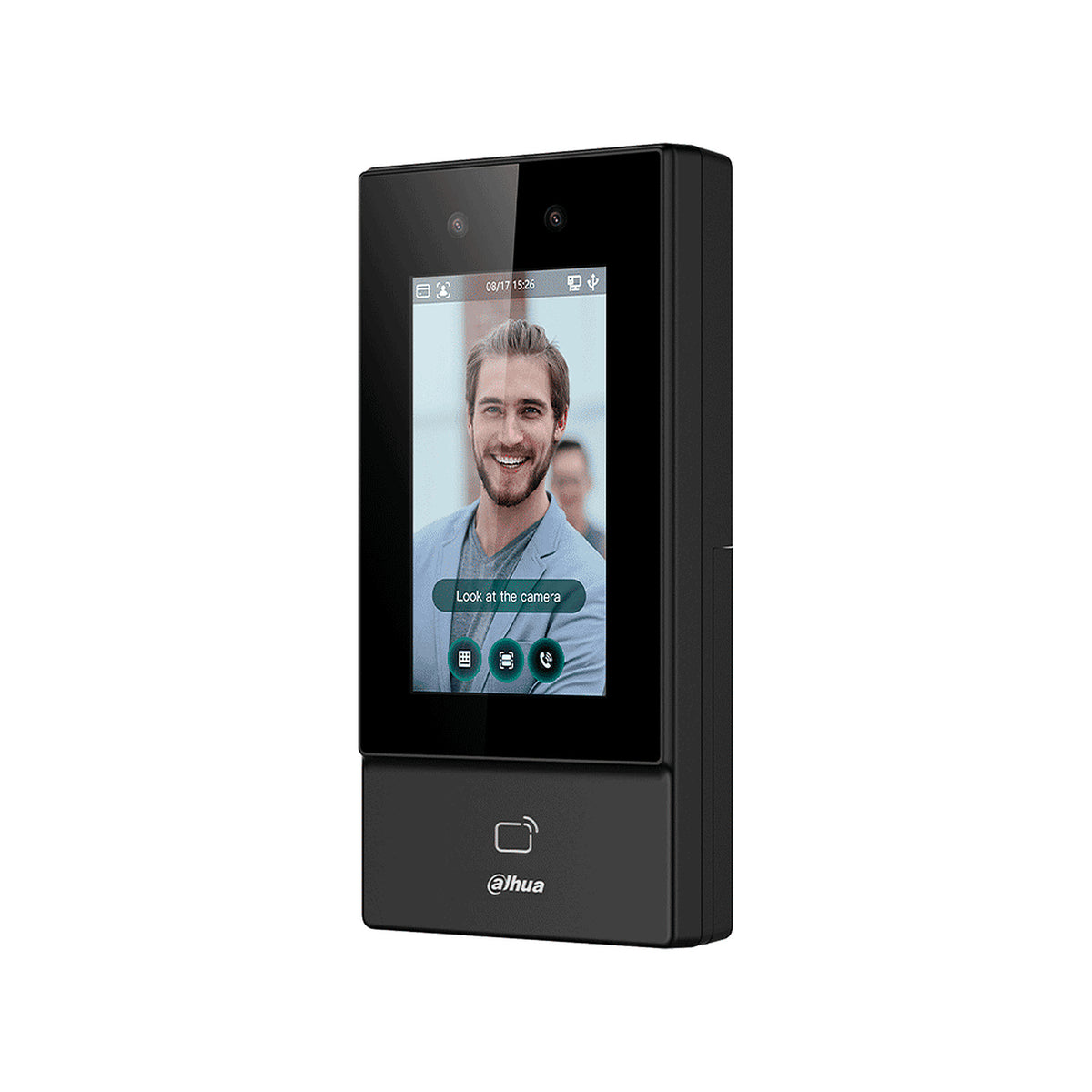 DAHUA ASI6213S-D - CONTROL DE ACCESO PARA EXTERIOR CON RECONOCIMIENTO FACIAL/ PANTALLA TOUCH DE 4.3 PULGADAS/ 6000 USUARIOS, ROSTROS Y PASSWORDS/ 10,000 TARJETAS ID/ 50 ADMIN/ 300,000 REGISTROS/ COMUNICACION TCP/IP/ IP65/ #LONUEVO #SPLITE [DHT0700016