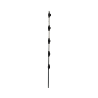 SFIRE SF-POST-5 - POSTE DE PASO PARA CERCAS ELÉCTRICAS / TUBO DE ACERO GALVANIZADO / 5 AISLADORES / LONGITUD 1.2 M (3.9 