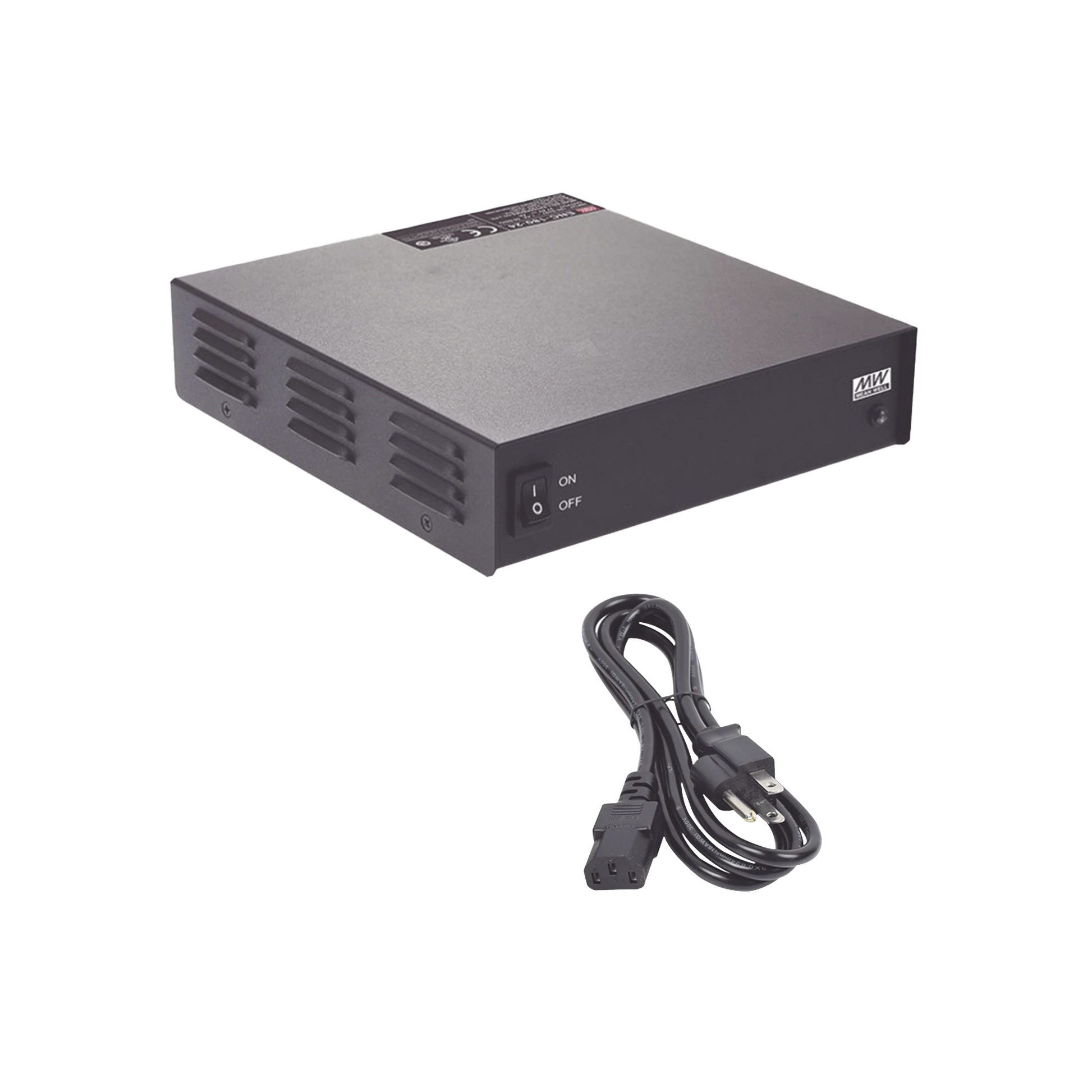 FUENTE DE PODER CONMUTADA 13.8VCC/26A/360W DE POTENCIA DE SALIDA CON CABLE DE ALIMENTACION-Fuentes de Poder-MEANWELL-Bsai Seguridad & Controles