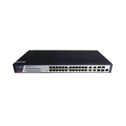 SWITCH GIGABIT POE+ / ADMINISTRABLE / 24 PUERTOS 10/100/1000 MBPS POE+ / 4 PUERTOS 10/100/1000 MBPS + 4 PUERTOS SFP DE UPLINK / 370 W-Energía-HIKVISION-Bsai Seguridad & Controles