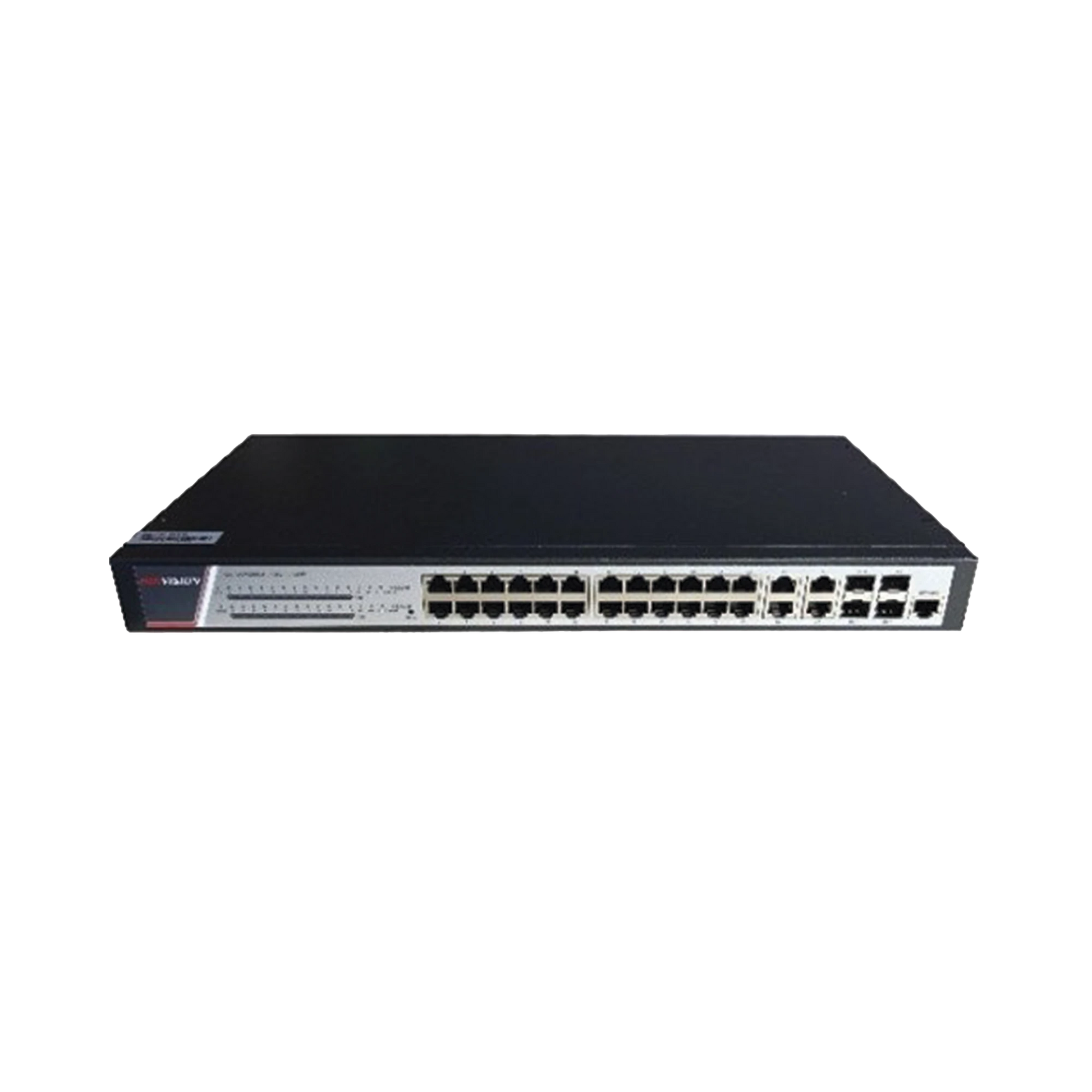 SWITCH GIGABIT POE+ / ADMINISTRABLE / 24 PUERTOS 10/100/1000 MBPS POE+ / 4 PUERTOS 10/100/1000 MBPS + 4 PUERTOS SFP DE UPLINK / 370 W-Energía-HIKVISION-Bsai Seguridad & Controles