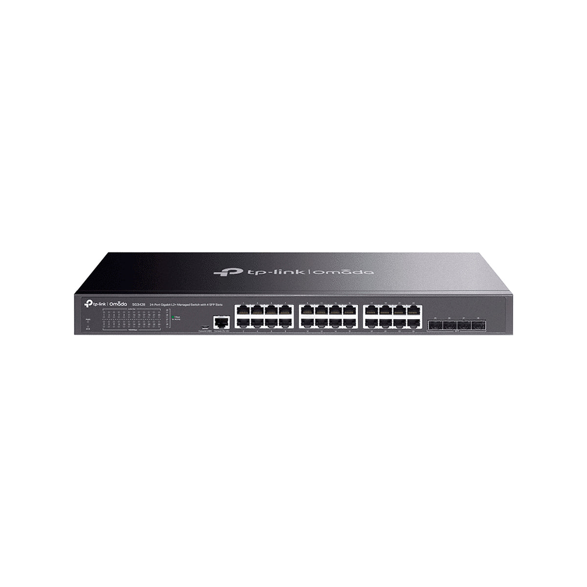 TP-LINK TL-SG3428 - SWITCH OMADA SDN ADMINISTRABLE , 24 PUERTOS GIGABIT Y 4 PUERTOS SFP , FUNCIONES SFLOW, QINQ Y QOS , ADMINISTRACIÓN CENTRALIZADA OMADA [TPL3700027]