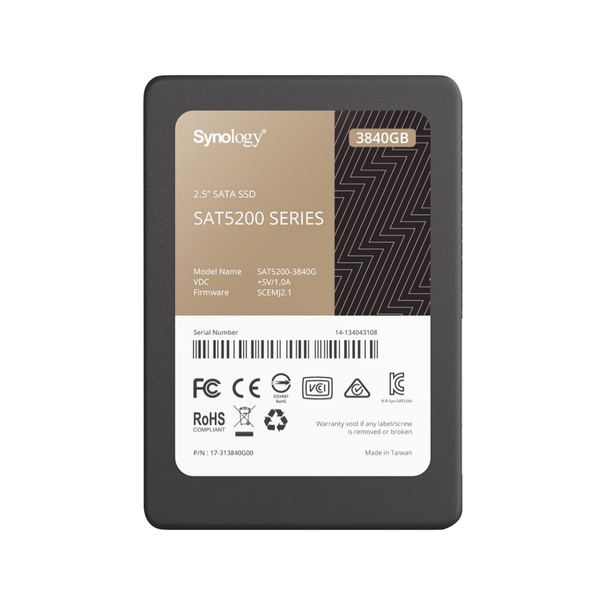 3840 GB SSD , DISEÑADA PARA SYNOLOGY NAS-Almacenamiento-SYNOLOGY-Bsai Seguridad & Controles