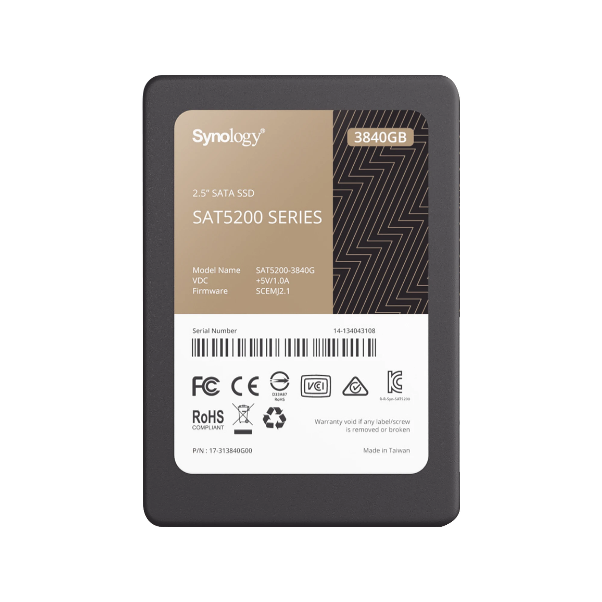3840 GB SSD , DISEÑADA PARA SYNOLOGY NAS-Almacenamiento-SYNOLOGY-Bsai Seguridad & Controles