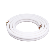 KIT DE TUBERÍA / 1 / 4" Y 3 / 8 " / CAPACIDAD PARA MINISPLIT AUFIT / 1 TONELADA / CINTA AISLANTE / ACCESORIOS / LONGITUD DE 4 METROS-Climatización / Refrigeración-AUFIT-Bsai Seguridad & Controles