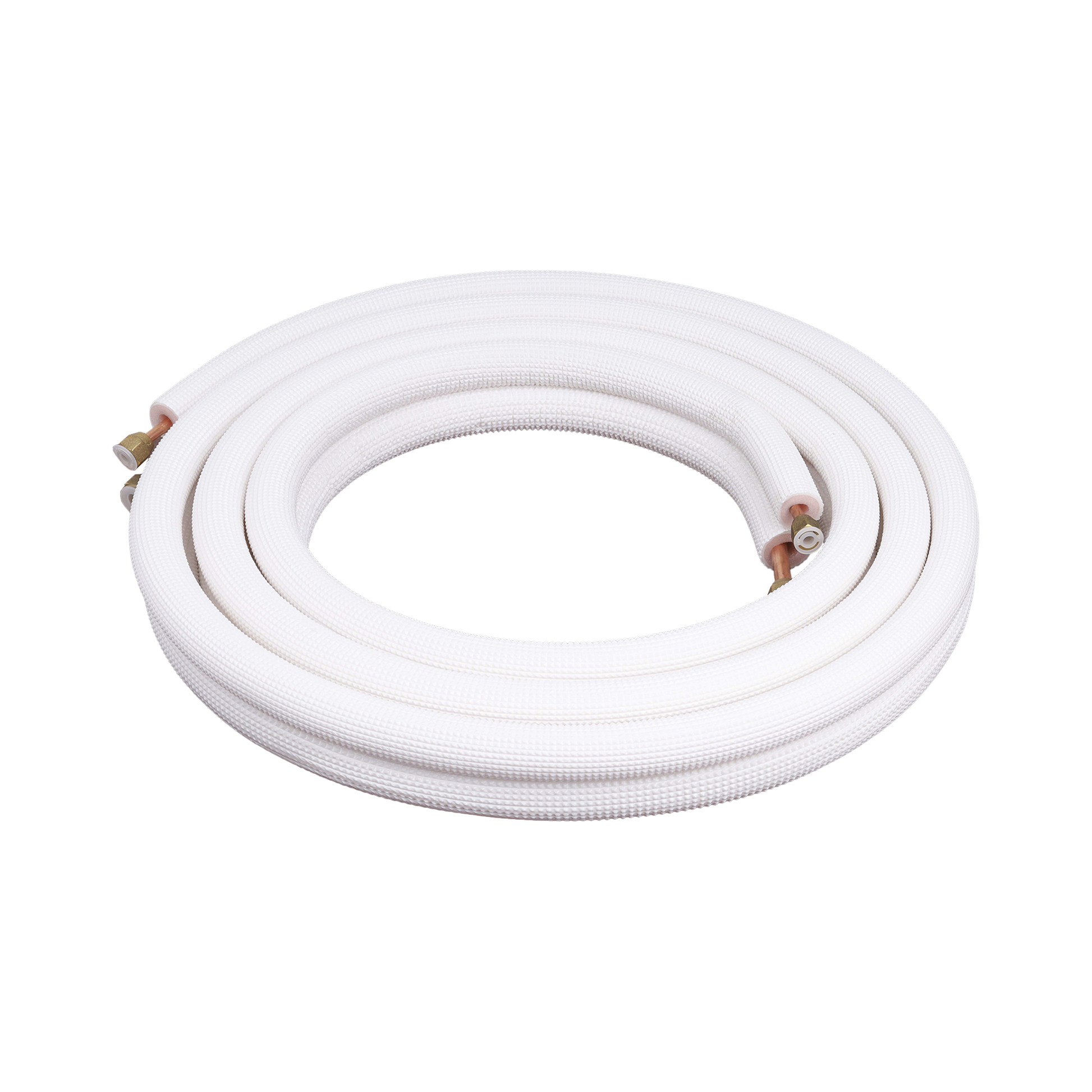 KIT DE TUBERÍA / 1 / 4" Y 3 / 8 " / CAPACIDAD PARA MINISPLIT AUFIT / 1 TONELADA / CINTA AISLANTE / ACCESORIOS / LONGITUD DE 4 METROS-Climatización / Refrigeración-AUFIT-Bsai Seguridad & Controles