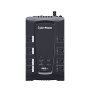 UPS DE 685 VA/390 W, TOPOLOGÍA LÍNEA INTERACTIVA, ENTRADA 120 VCA NEMA 5-15P, TIPO GABINETE COMPACTO, CON 8 TOMAS NEMA 5-15R-Ups/No Break-CYBERPOWER-Bsai Seguridad & Controles