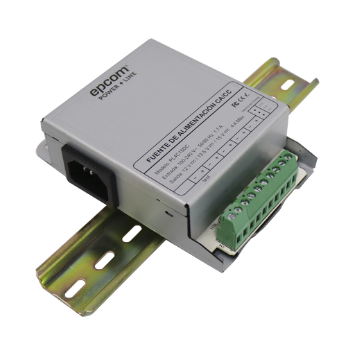 FUENTE DE ALIMENTACIÓN / METÁLICA / SALIDAS AJUSTABLES A 12 VCC / 13.5 VCC / 15 VCC / 4 AMPERES.-Energía-EPCOM POWERLINE-PL-4C-15DC-Bsai Seguridad & Controles