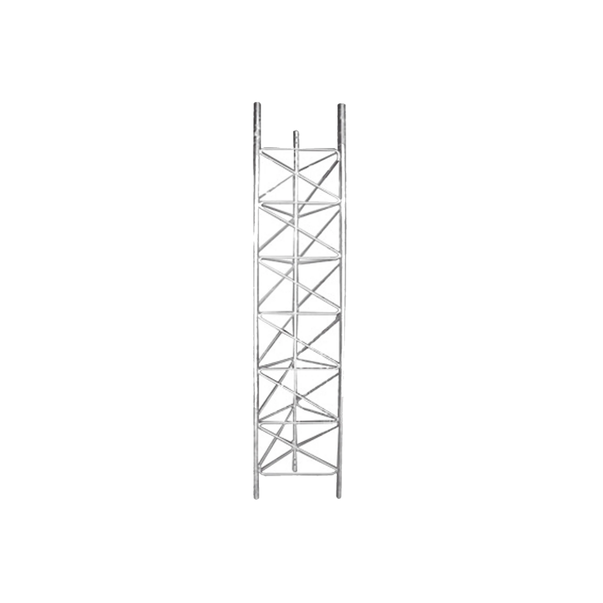 TRAMO DE TORRE DE 3 M X 60 CM DE ANCHO (TUBO 1 1/4 CED. 40), GALVANIZADO POR INMERSIÓN EN CALIENTE, HASTA 99 M DE ELEVACIÓN.-Torres y Mástiles-SYSCOM TOWERS-Bsai Seguridad & Controles