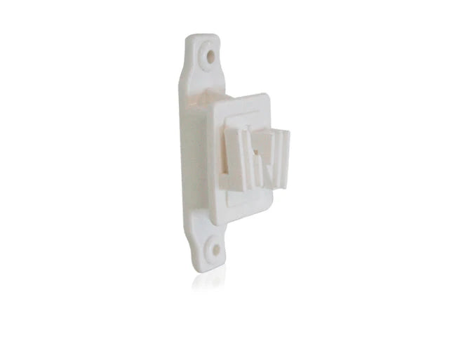 AISLADOR DE PASO PARA POSTE DE 1/2 O 3/4 COLOR BLANCO PARA CERCAS ELECTRIFICADAS. ALT-AIS2 VENTA POR PIEZA-Cercas Eléctricas-ALTER-Bsai Seguridad & Controles