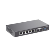4 EN 1: FIREWALL, ROUTER, PBX IP, SWITCH POE-Networking-GRANDSTREAM-Bsai Seguridad & Controles