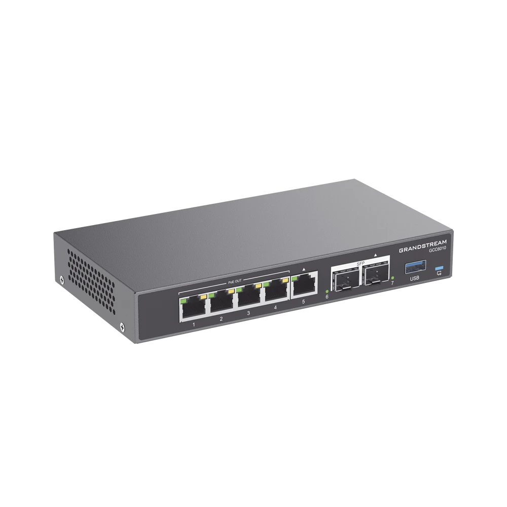 4 EN 1: FIREWALL, ROUTER, PBX IP, SWITCH POE-Networking-GRANDSTREAM-Bsai Seguridad & Controles