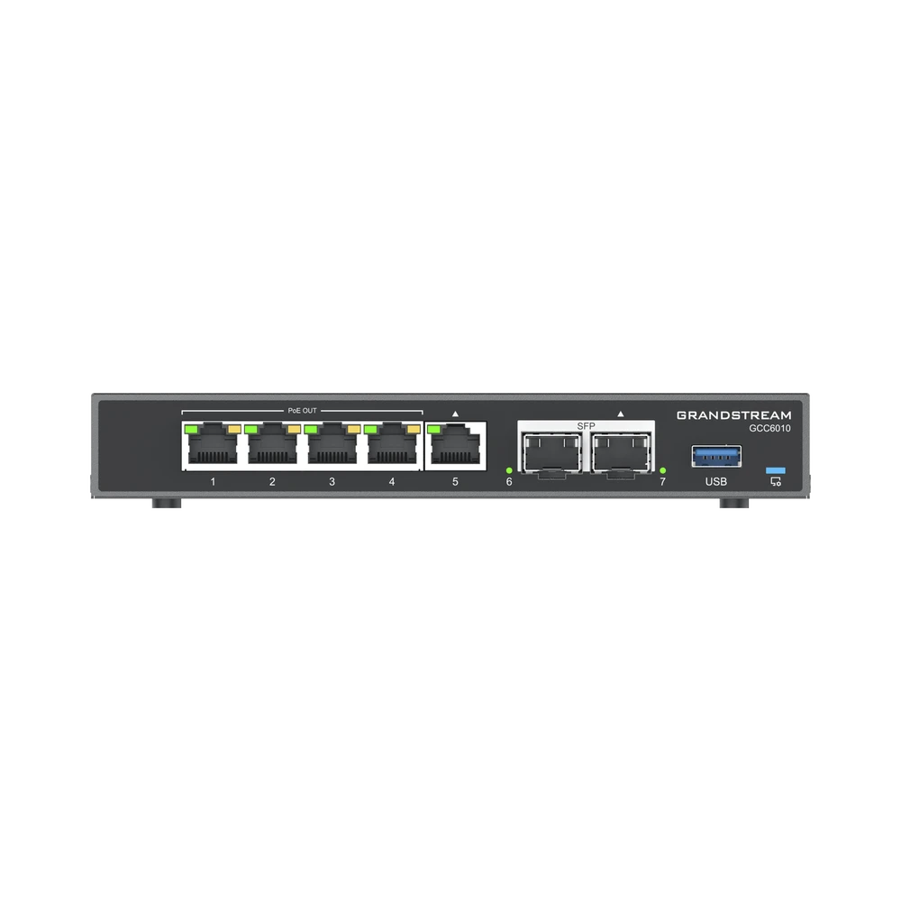 4 EN 1: FIREWALL, ROUTER, PBX IP, SWITCH POE-Networking-GRANDSTREAM-Bsai Seguridad & Controles