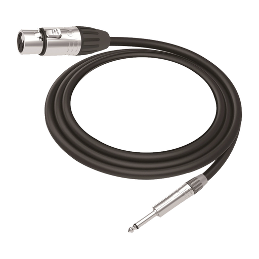 CABLE DE AUDIO | XLR 3 POLOS HEMBRA A PLUG 1/4 IN MONO | CONECTOR SEETRONIC SERIE M SCMF3 - MP2X | LONGITUD 5M-Audio, Video y Voceo-COSMICONN-Bsai Seguridad & Controles